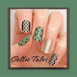 Color Street nail polish strips in Celtic Tales retired RARE RETIRED